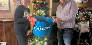 Festive dog rescue raffle gifts special birthday party to sick girl