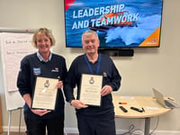 Teignmouth water safety volunteers receive excellence award