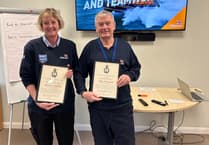 Teignmouth water safety volunteers receive excellence award