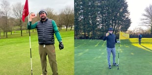 Two hole-in-ones in one weekend