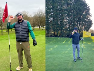 Two hole-in-ones in one weekend