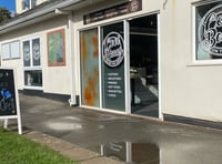 Dawlish cafe windows smashed