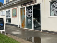 Dawlish cafe windows smashed