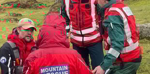Multi-agency rescue for man at Saddle Tor