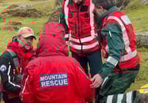 Multi-agency rescue for man at Saddle Tor