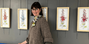 Discover SarahB's 'Textile Stories' at Torbay Hospital