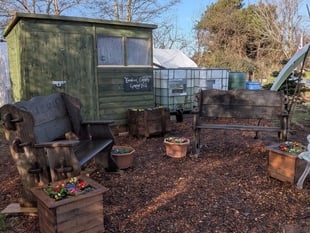 Exminster Community Garden celebrates first year 