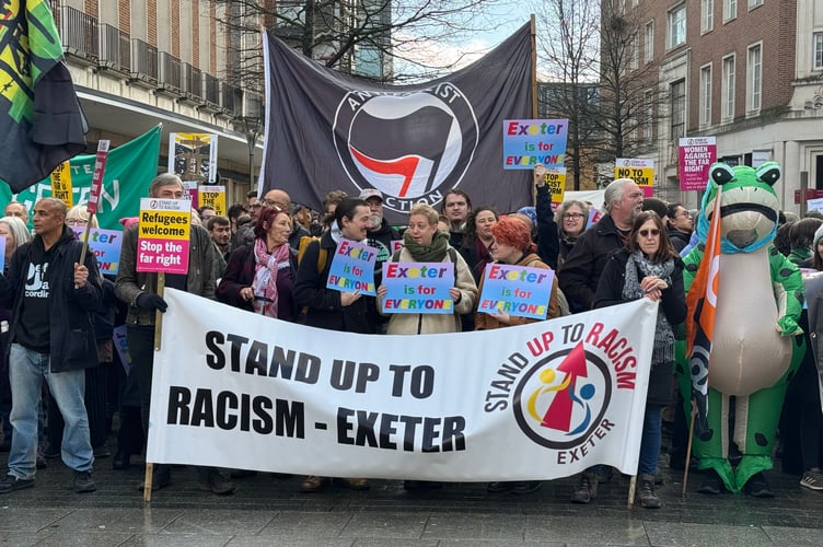 Exeter is for Everyone in Bedford Square.  AQ 2550
