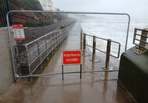Dawlish footpath closed for safety repairs