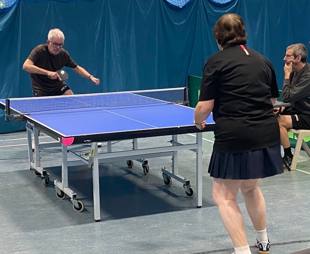 Table tennis cup and league action