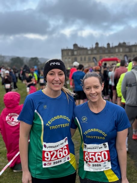 Cheryl and Laura in Longleat