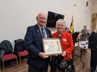 Newton Abbot's Richard Underhill honoured by RBL
