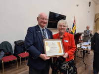Newton Abbot's Richard Underhill honoured by RBL