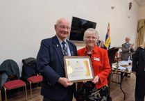 Newton Abbot's Richard Underhill honoured by RBL