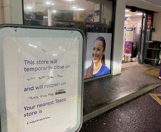 Teignmouth Tesco Express to temporarily close