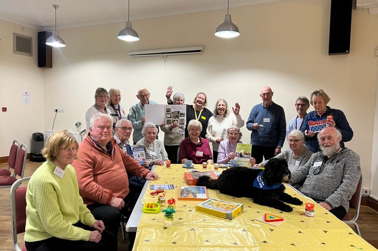 Dawlish memory cafe. Photo contributed