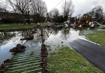 Bovey Tracey park closed due to flooding