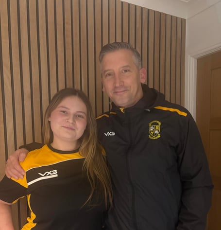 Macey Williamson and her dad, Ben Williamson, will be running the London Landmarks Half Marathon in April to raise awareness about epilepsy.