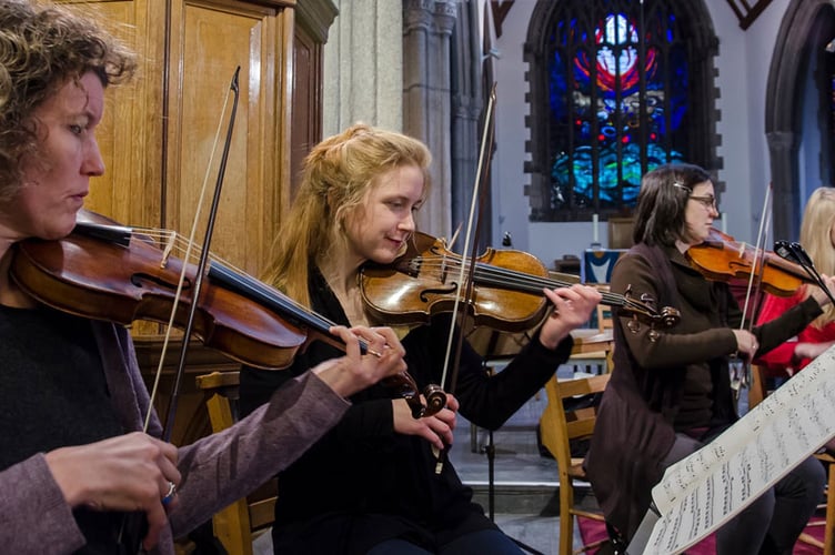 Devon Baroque Orchestra Photo: Johnny Fenn
