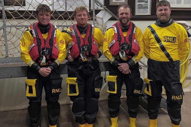 Lifeboat training interrupted by shout