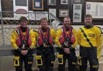 Lifeboat training interrupted by shout