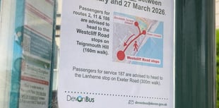 Dawlish road closure delayed