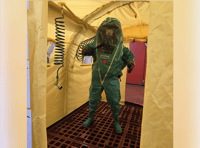 Fire station strengthens decontamination skills
