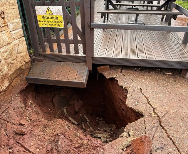Fundraiser launched to help Dawlish cafe after storm damage