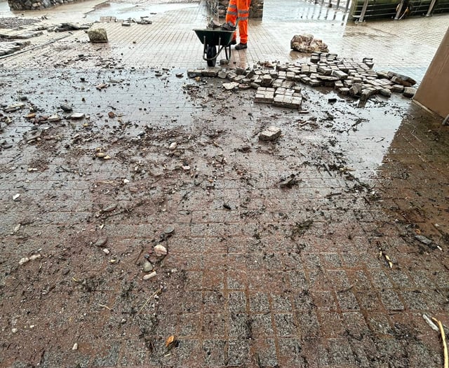 Debris from Teignmouth Pier continues to wash up in Dawlish