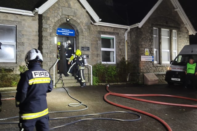 Firefighters' critical training in Teignbridge