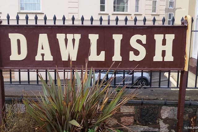 Dawlish Station's return to classic colours