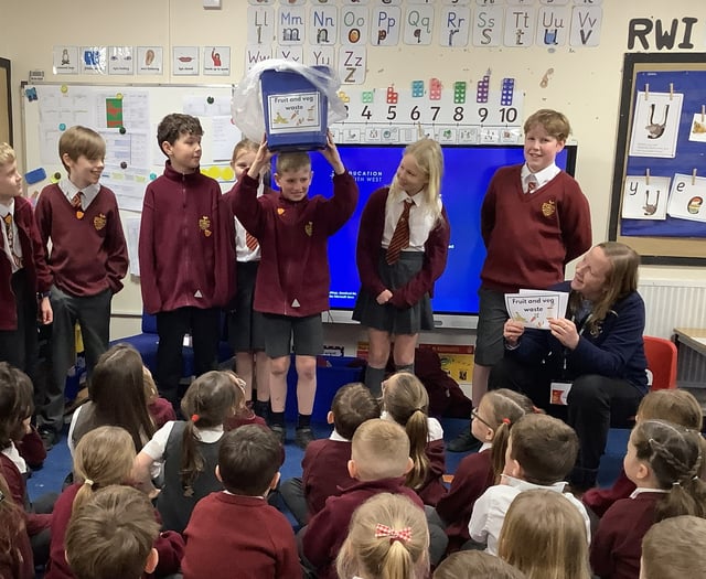 Waste not, want not as pupils take a green lead