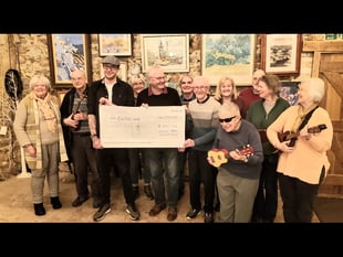 Ukelele Club hits right notes with donations