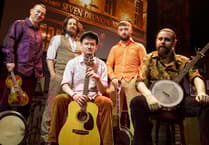 Raise a glass or two for these Irish rovers