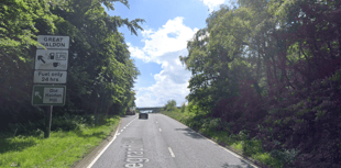 Slow moving traffic at Telegraph Hill due to broken down vehicle 