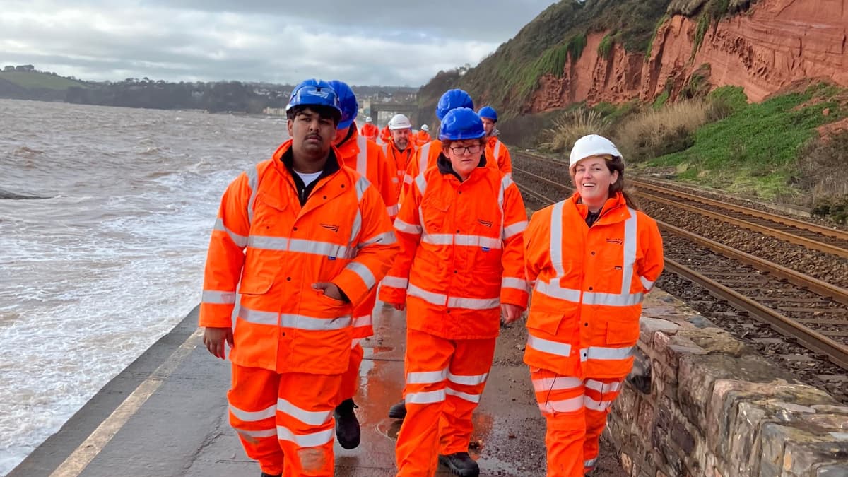 Students gain insights from rail sector