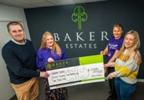 Housebuilder raises more than £17,000 for hospice