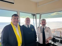 MP visits the 'eyes and ears' along our coast