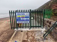 Walkers reminded to stay away from sea wall 