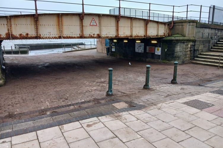 Repairs completed at Colonnade Viaduct. Photo South West Rail Resilience Programme. 