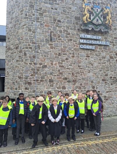 Children experience justice system at Plymouth Court
