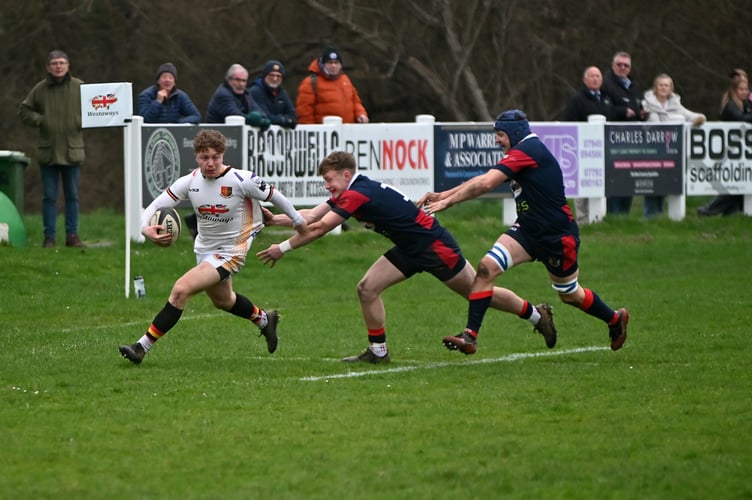 Rugby. Counties 1 Tribute Ale Western West. Newton Abbot versus top-of-the table Wiveliscombe. Full time score All Whites 17 - Wiveliscombe 29