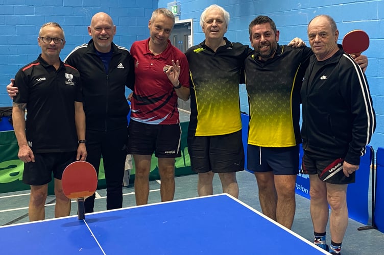 Jim McIvor, Mark Morley, Pawel Jurasczcyk (NA Owls) John Fowler, Alex Fialho, Andy Harris (Torbay Academy 3)