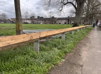 Park fortified against Traveller encampments