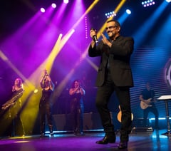 By George! It's a hit after hit celebration