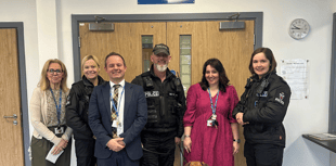 Police dogs on paw patrol at South Devon schools