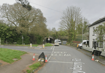 Road in Newton Abbot partially blocked after two-vehicle crash