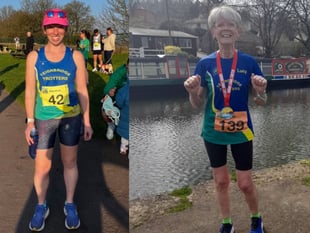 Trotters take on Tiverton’s Grand Canal Canter