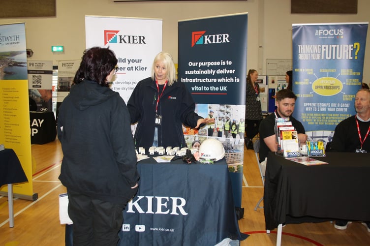 Careers fair at South Devon UTC. Photo contributed 