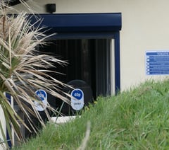 Woman trapped in new toilet cubicle 